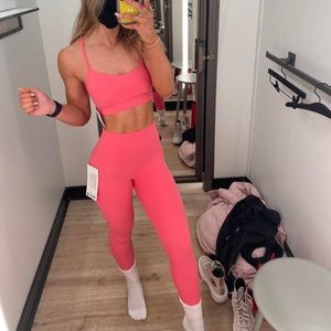 Lululemon align leggings pink guava